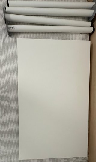 Mesa IKEA blanca 100x60x74cm