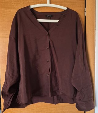 Camisa Parfois mujer marrón