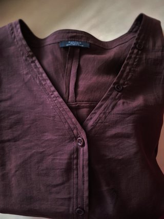 Camisa Parfois mujer marrón