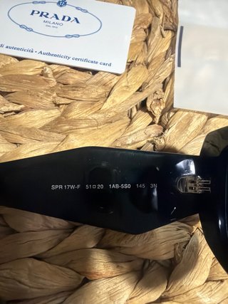 Occhiali da sole Prada neri