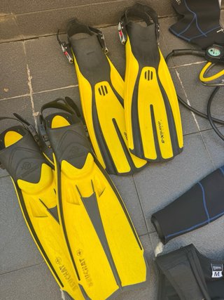 Equipo completo buceo