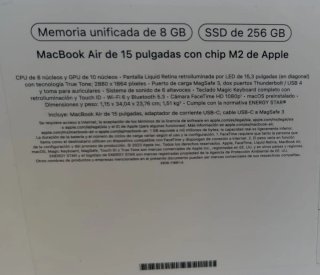 MacBook Air 15 Nuevo