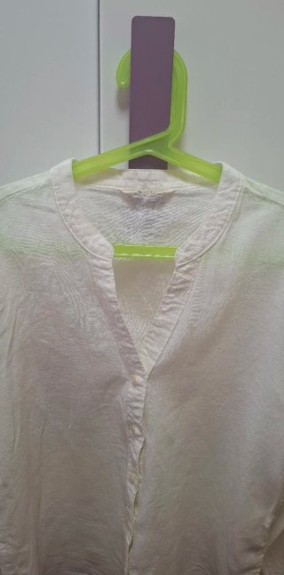 Camisa Springfield Lino Blanca Talla 36