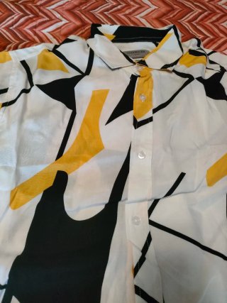 Camicia Estiva Fantasia Geometrica