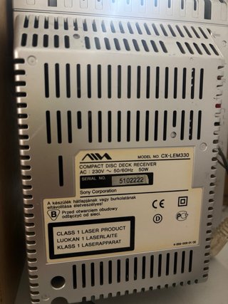 Mini cadena Aiwa CX-LEM330