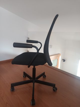 Silla de oficina Ikea negra