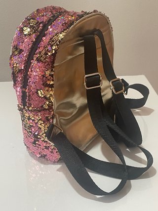 Mini mochila lentejuelas reversibles