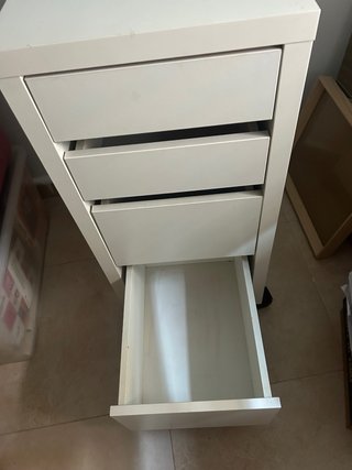 Mueble cajonera con ruedas