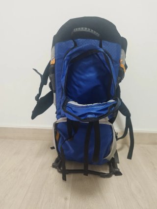 Mochila Portabebés Montaña Azul
