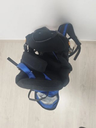 Mochila Portabebés Montaña Azul