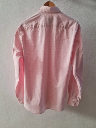 Camisa Tommy Hilfiger Regular Fit Rosa