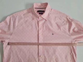 Camisa Tommy Hilfiger Regular Fit Rosa