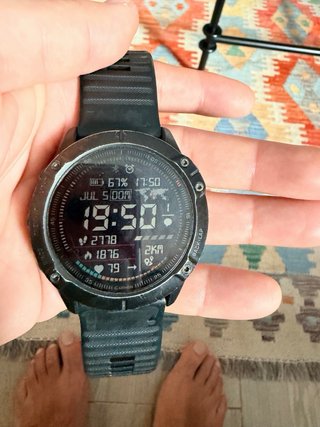Reloj Garmin Fenix 6X Sapphire Negro
