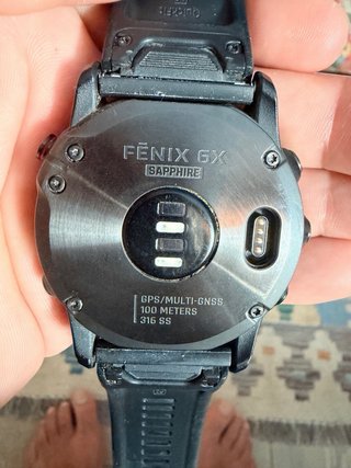 Reloj Garmin Fenix 6X Sapphire Negro