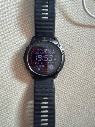 Reloj Garmin Fenix 6X Sapphire Negro