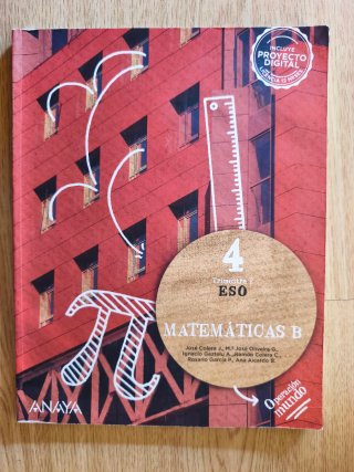 Matemáticas B. 4o de ESO