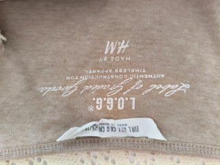 Camiseta tirantes marrón