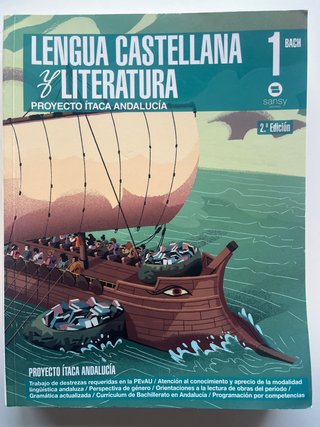 Lengua castellana y literatura, 1 BACH.