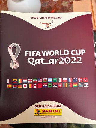 Stickers y cartas Adrenalyn Qatar 2022 + Álbum