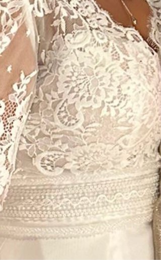 Vestido de Novia Aire Rosa Claraa Talla 38
