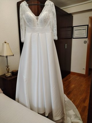 Vestido de Novia Aire Rosa Claraa Talla 38