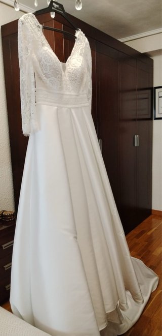Vestido de Novia Aire Rosa Claraa Talla 38