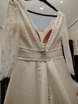 Vestido de Novia Aire Rosa Claraa Talla 38