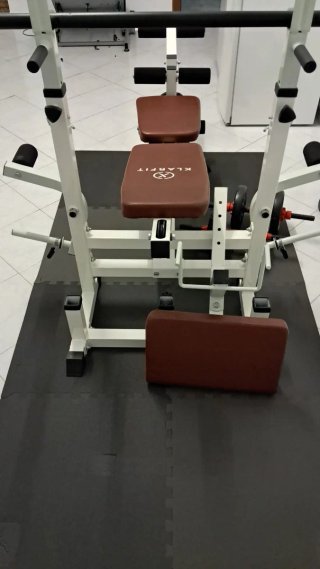 Banco Multiestación Musculación Klarfit