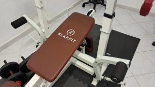 Banco Multiestación Musculación Klarfit