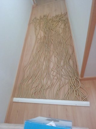 Cortina de cuentas 90 cm exterior
