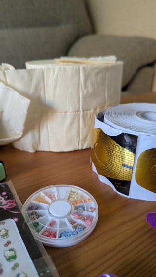 Kit Uñas Decoración : utensilios varios