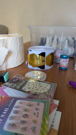 Kit Uñas Decoración : utensilios varios