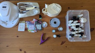 Kit Uñas Decoración : utensilios varios