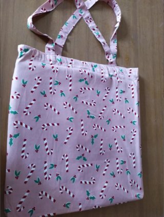 Set nuovo tovaglia antimacchia e borsa Natale