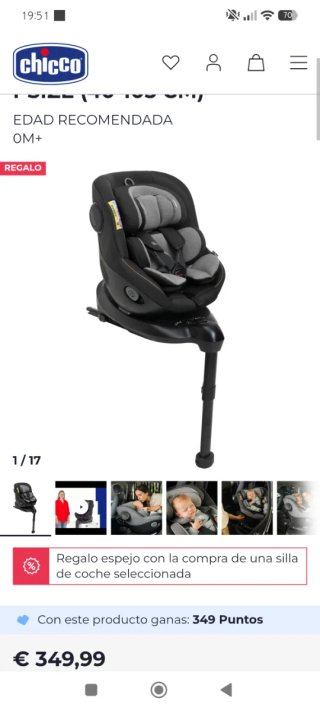 Silla Coche Chicco Seat 105 i-Size