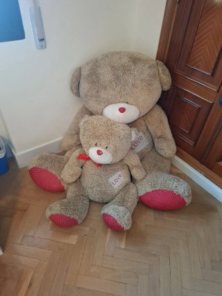 Osos de peluche grandes 1.5m y 0.8m