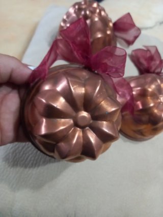 Formine in rame decorate