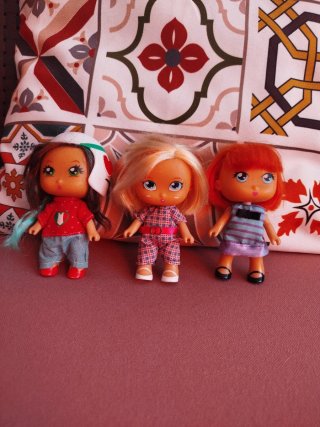 Lote 3 muñecas