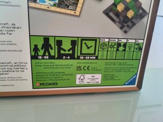 Minecraft Builders & Biomes Juego de Mesa