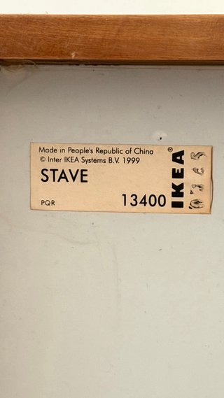 Espejo Cuadrado Madera 65cm IKEA