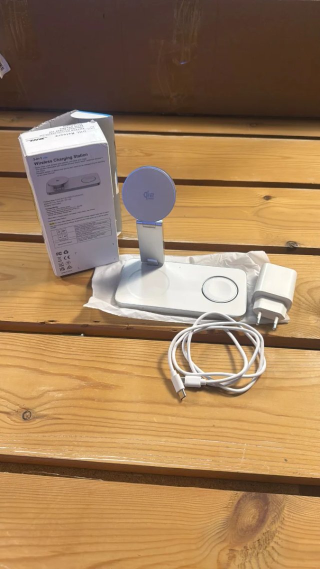 Stazione di ricarica 3 in 1 Apple pieghevole