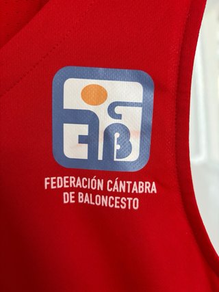 Camiseta Federación Cántabra baloncesto