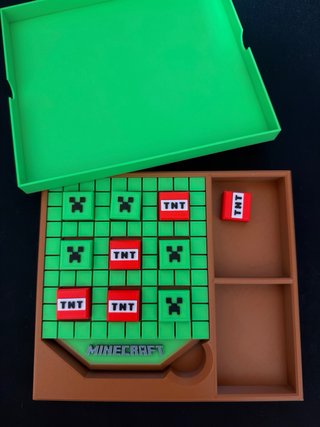 Juego 3 en Raya Minecraft
