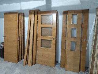 Puertas de madera maciza de roble