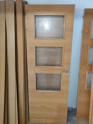 Puertas de madera maciza de roble