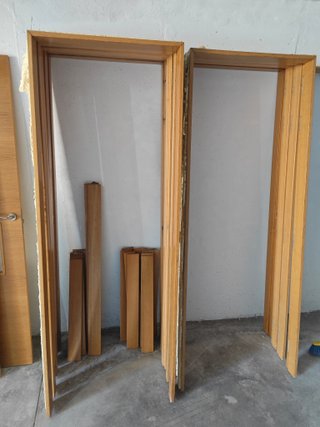 Puertas de madera maciza de roble