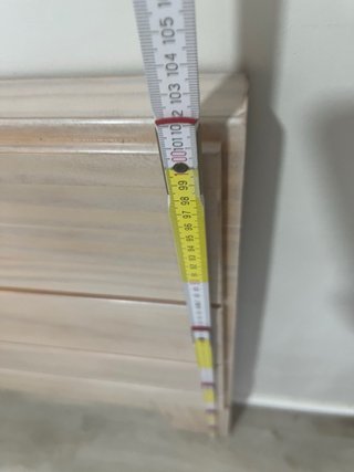 Cabecero madera maciza 167x101cm