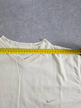 Nike T-shirt Vintage Scollo V Mini Swoosh S