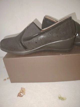 Scarpe MOEN donna nere/grigie