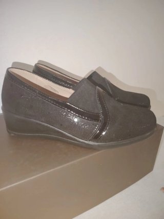 Scarpe MOEN donna nere/grigie
